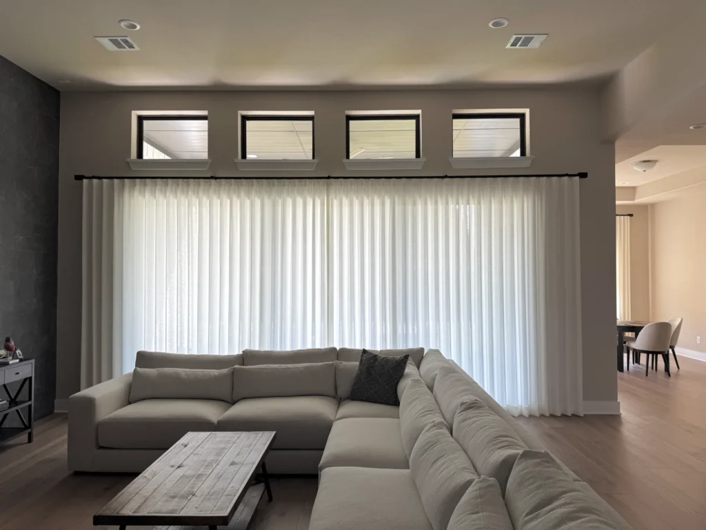 JDX Blinds and Curtains Sliding Door Curtains