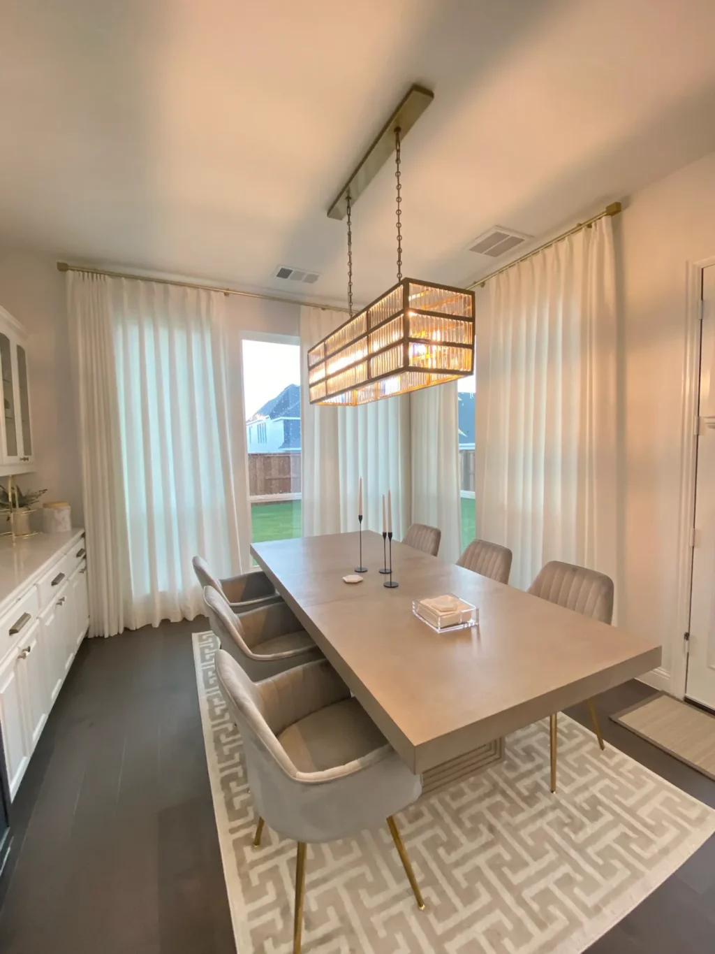 JDX Blinds and Curtains Dining Room and Nook Curtains