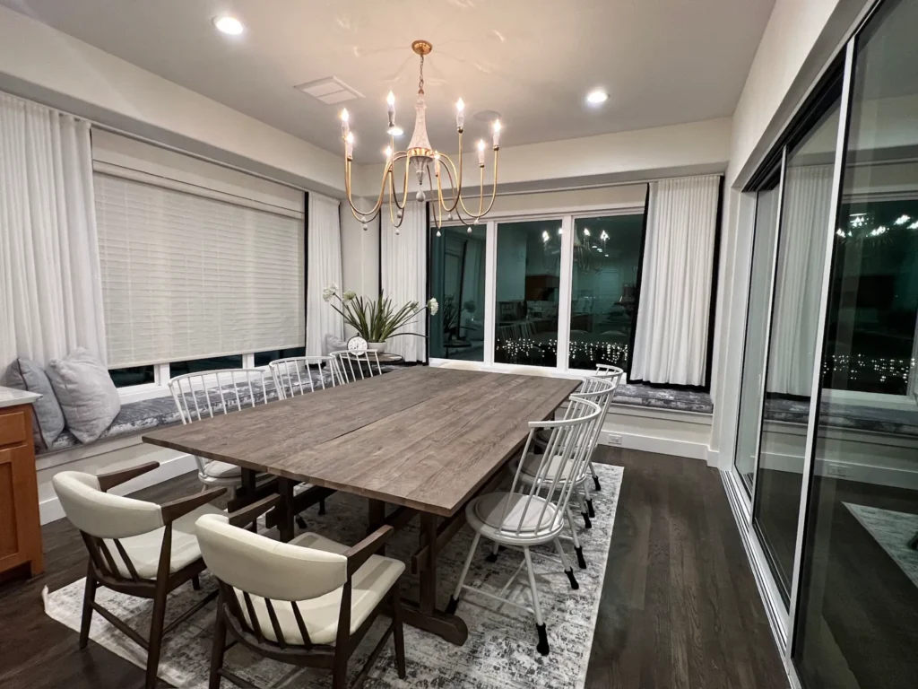 JDX Blinds and Curtains Dining Room and Nook Curtains