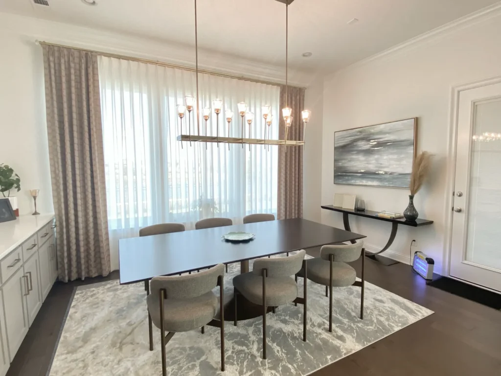 JDX Blinds and Curtains Dining Room and Nook Curtains