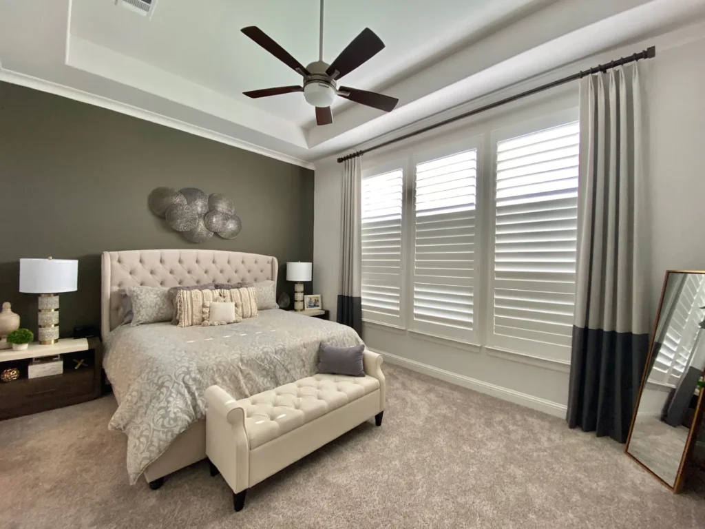 JDX Blinds and Curtains Master Room Curtains