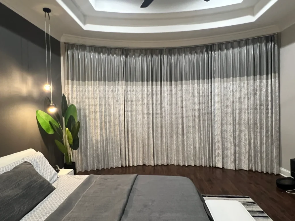 JDX Blinds and Curtains Master Room Curtains