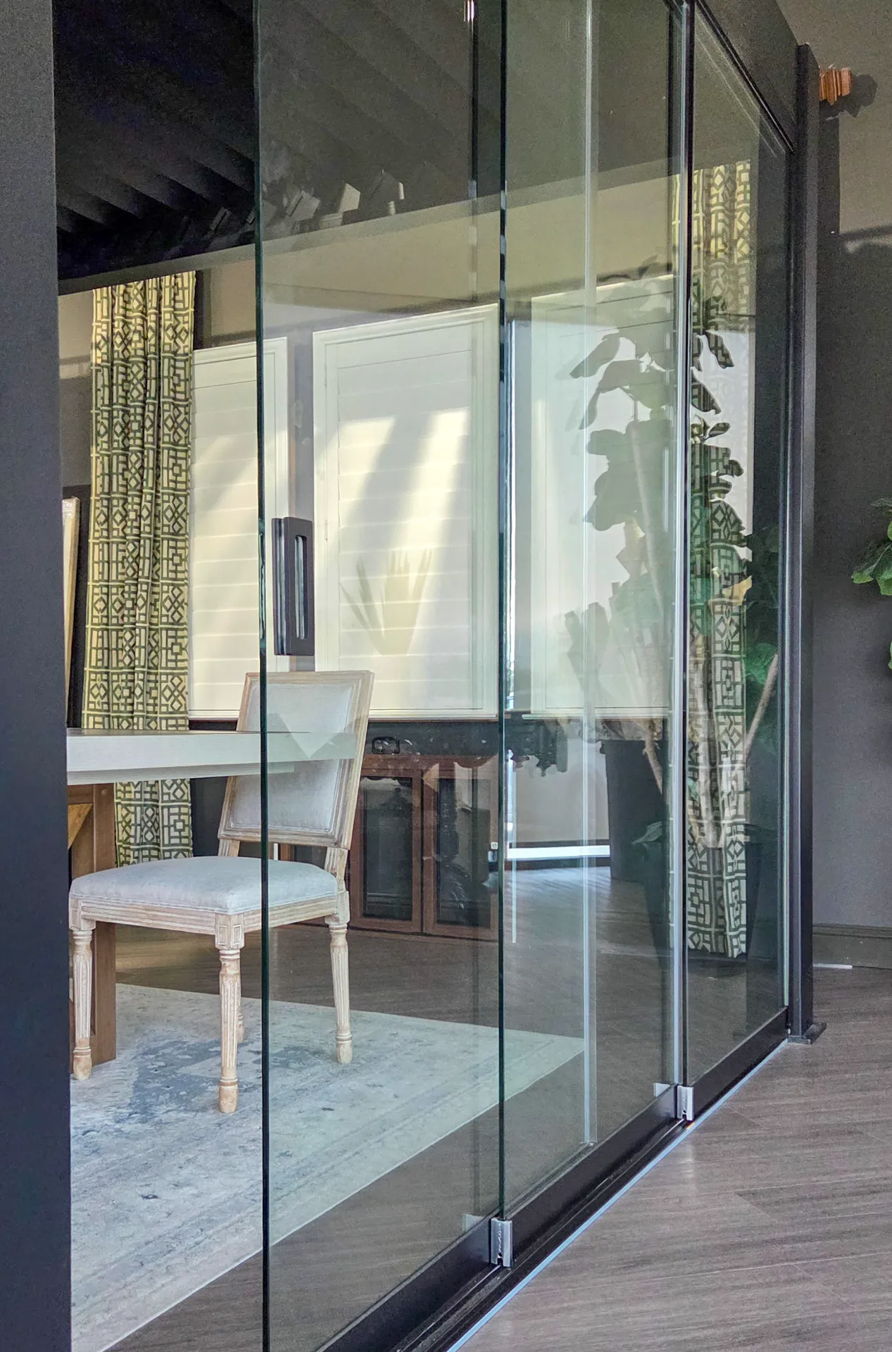 JDX Blinds and Curtains Outdoor Living Sliding Door