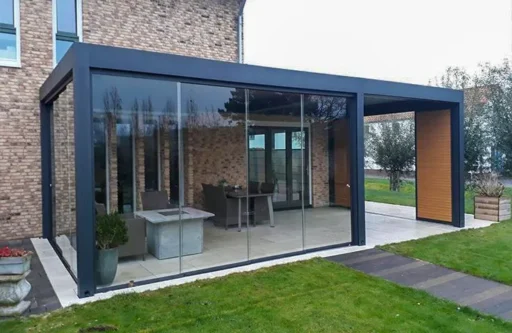 JDX Blinds and Curtains Outdoor Living Sunroom