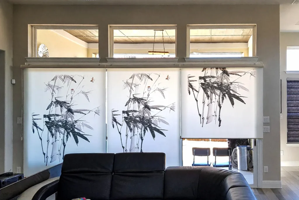 JDX Blinds and Curtains Printed Shades