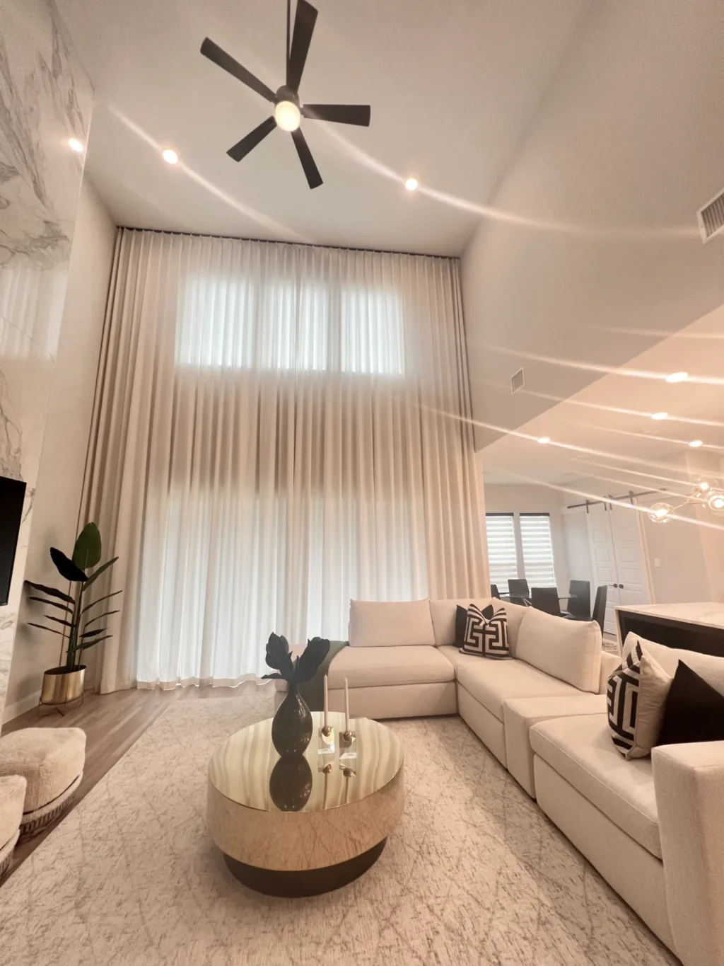 JDX Blinds and Curtains Sliding Door Curtains