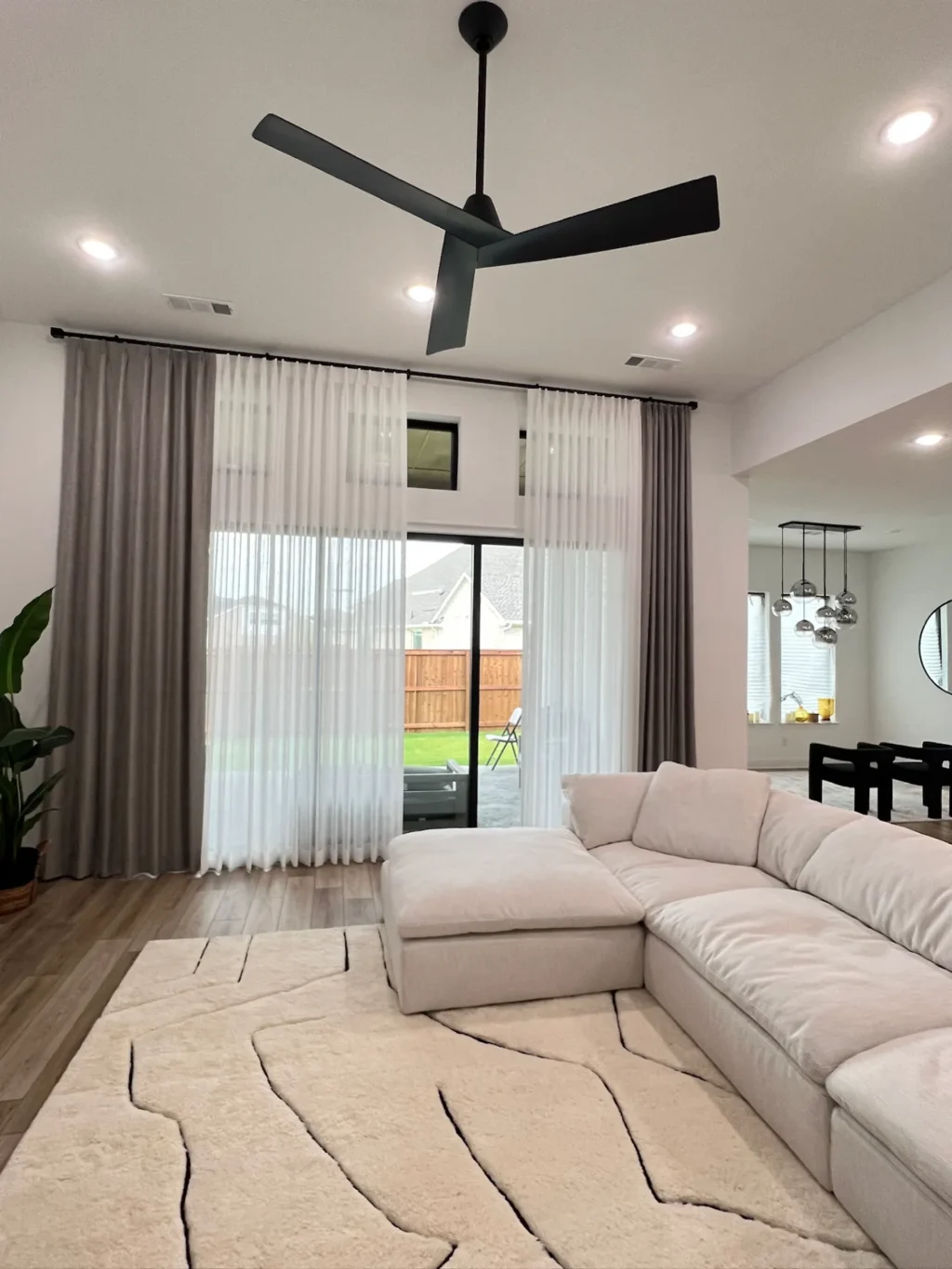 JDX Blinds and Curtains Sliding Door Curtains